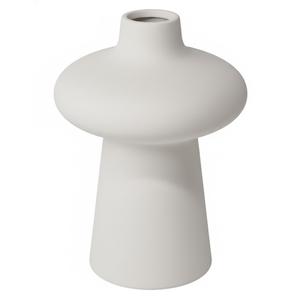 7.8 In Ceramic Vase White