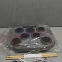 ROCKSOCKI Electronic Tabletop Drum Set, Portable Digital Drum Kit 7 Velocity Sensitivity Drum Pads, LED Music Level Light, USB-MIDI Mac & PC Support, Ideal Gift for Adult and Beginners