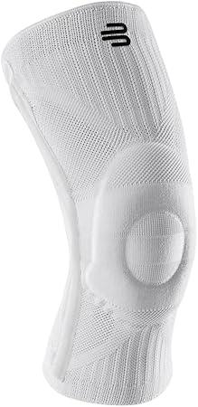 Bauerfeind Sports Knee Support - Knee Brace for Pain Relief and Stabilization - Patellar Knee Pad for Enhanced Support - Targeted Compression - Lightweight & Durable (X-Small, White