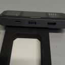 Aluminum Office Docking Station 7 in 1 Type C to HDMI 2.0 USB 3.0 Hub PD 100W Adapter Compatible with PIVA G71