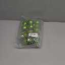 Emopeak 24Pcs Christmas Balls Ornaments for Xmas Christmas Tree - 4 Style Shatterproof Christmas Tree Decorations Hanging Ball for Holiday Wedding Party Decoration (Grass Green, 2.4"/6.2CM)