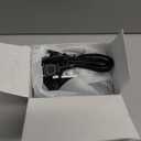 Lerat Space Heater, Portable Mini Heater for Indoor Use, 500W Fast Heating Small Desk Heater with Overheating & Tip-Over Protection, Lightweight Electric Heaters for Office, Home, Camping (Black)