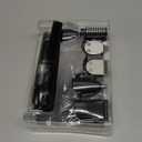 Ufree Beard Trimmer for Men, Waterproof Electric Razor for Nose, Body, Face & Mustache, Cordless Hair Clippers Shavers Grooming Kit, Gifts for Men Husband Father (Silver)