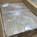 BOX USA 15156 Flat Corrugated Cardboard Box 15" L x 15" W x 6" H, Kraft, For Shipping, Packing and Moving (Pack of 25)