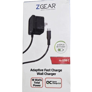 ZGEAR Adaptive Fast Charge Wall Charger