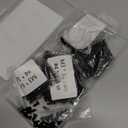 Small Wood Screws Assortment Kit - 600pcs M3 Black Wood Screws (6/8/10/12mm) - Short, Cabinet & Tiny Screws for Electronics, DIY & Micro Woodworking