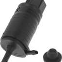 ACROPIX Windshield Washer Pump W/Grommet for Acura TL Windshield Washer Pump Front Washer Fluid Pump Windshield Wiper Pump No.68081805AA Black 1 Set