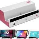 HEIYING Switch Charger Dock for Nintendo Switch 2 / OLED/Lite,Charging Dock Station with Standard USB-C Port for Easy Console Charging