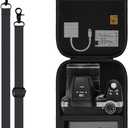 Camera Case for Kodak PIXPRO AZ528/ AZ255/ AZ405/ AZ425/ AZ401 Digital Camera, Travel Camera Bag Protective Case with Adjustable Shoulder Straps - Black (CASE ONLY)