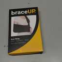 BraceUP Arm Sling for Shoulder Injury for Women and Men - Rotator Cuff Torn, Wrist and Elbow Surgery with Adjustable Padded Arm Support Strap, Black