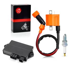 Ignition Coil and Igniter CDI Spark Plug For Yamaha Raptor 350 2004-2013 Warrior 350 YFM 350 2002-2004 5YT-85540-00-00