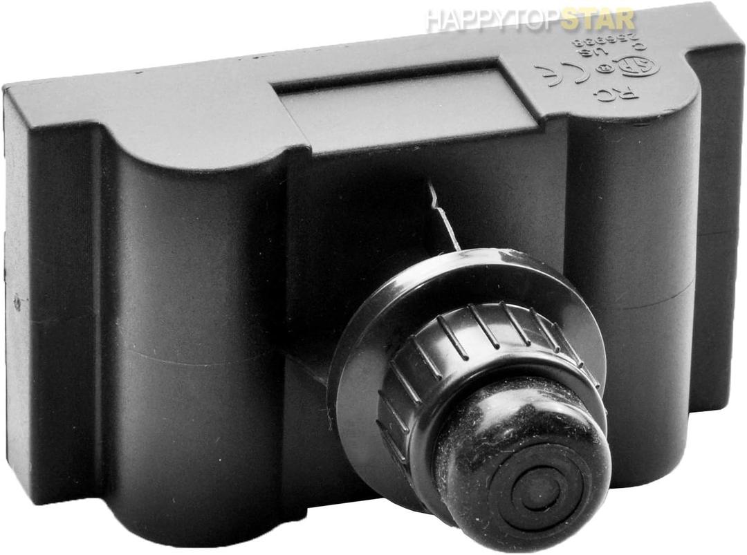 The BBQ 03370 Spark Generator 7 Outlet AA Battery 256938 Push Button Ignitor Igniter Compatible with Amana, Uniflame, Charmglow, Charbroil, Centro, Brinkmann, BBQ Pro, Bakers & Chefs Model Grills