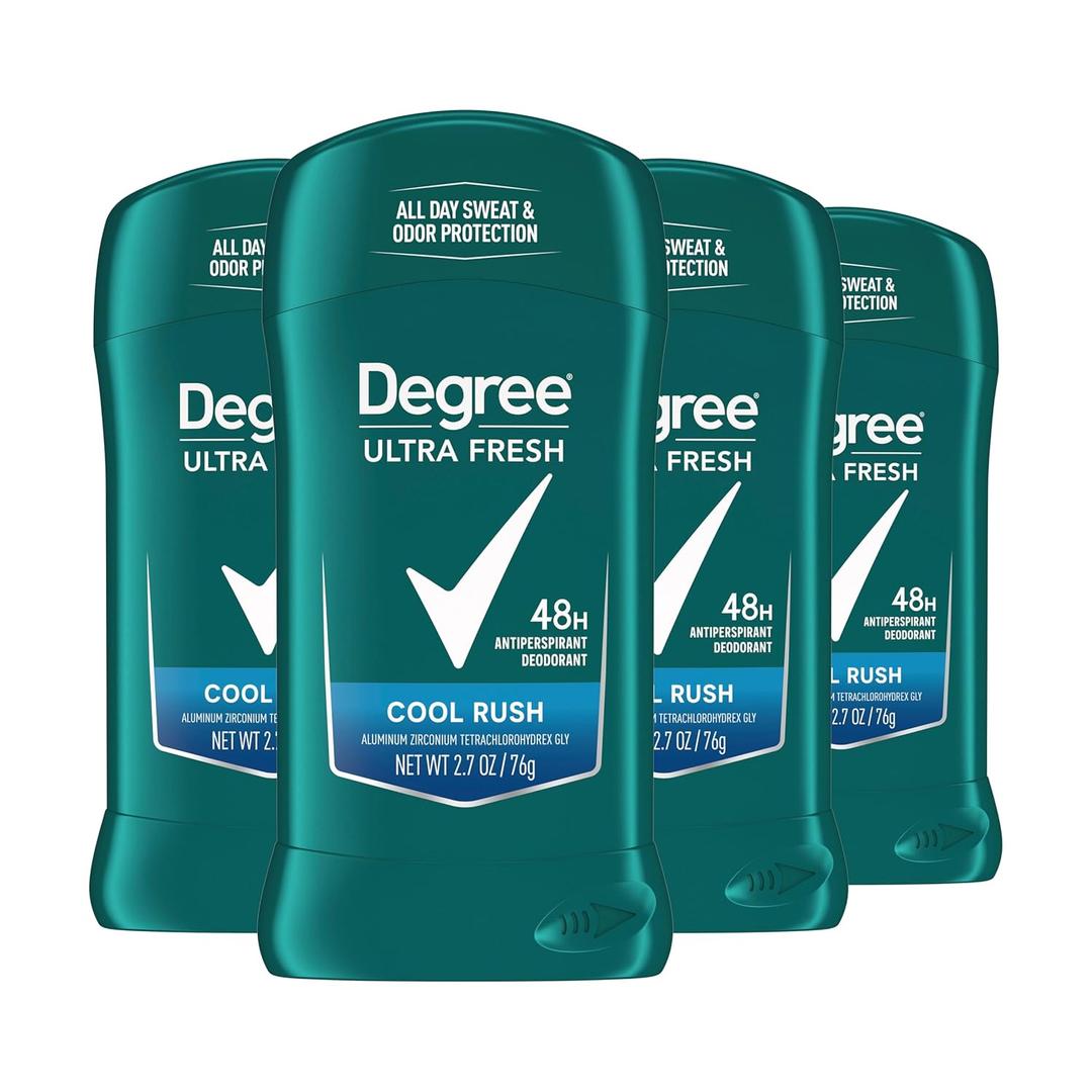 Degree Men Ultra Fresh Antiperspirant Deodorant Stick for Men 2 Pack Cool Rush 2.7 oz
