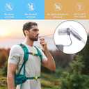 N NEVO RHINO Hydration Bladder 2L-3L,Water Reservoir for Hiking Backpack Leak Proof Water Storage Bladder,BPA-Free Water Pouch Hydration Pack for Camping Cycling Running