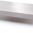 Jetland Cabinets Drawers Edge Pulls - 10-Pack, 3" Overall Length, Brushed Nickel, Concealed Tab Pulls for Kitchen Garage Cabinet Drawers, PW5018BS76L