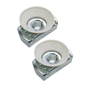 3/8"-16 Cone Nuts, Strut Channel Twirl Nut with Zinc Electroplate Finish for Use with Unistrut Channels (10 Pack) (3/8"-16)