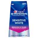 Crest 3D Whitestrips Sensitive At-Home Teeth Whitening Kit, 18 Treatments, Gently Removes 15 Years of Stains, Crest Whitestrips, Teeth Whitening Kit