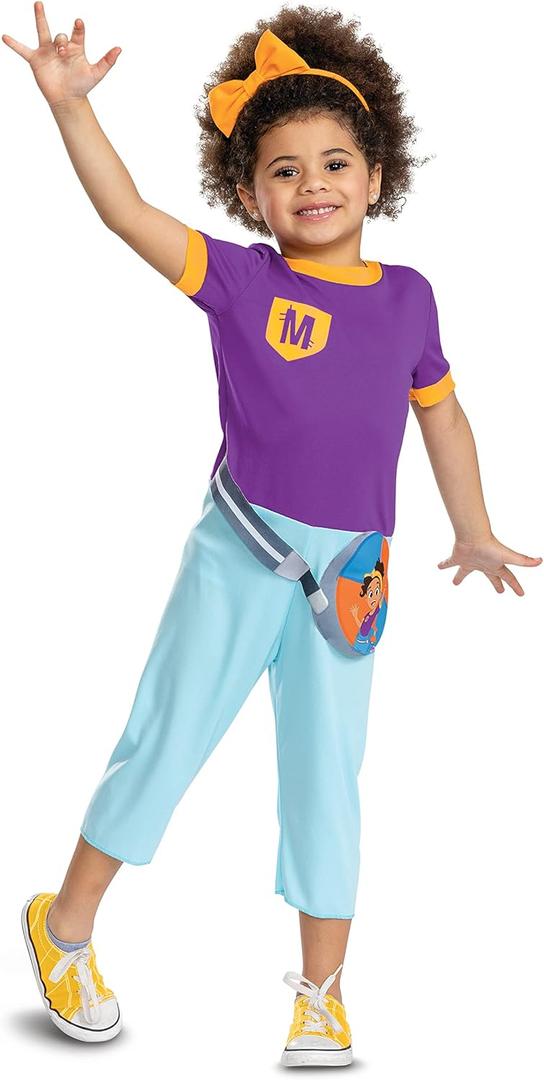 Meekah Costume for Kids, Official Blippi Character Costume Outfit ((2T))