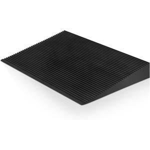 EVA Foam Threshold Ramp, Lightweight Non Slip Doorway Ramp for Wheelchair Walker Scooter, Indoor Outdoor Entry Access for Home Bathroom Garage(Black,36" l X 18" w X 3" h)