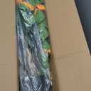 Artificial Camellia Tree 2 Pack - Realistic Camellia Plants in Pot with Orange Flowers, Lifelike Faux Greenery for Living Room, Patio, or Wedding, Orange