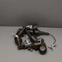 Gardencoin Solid Brass Outdoor Landscape Spotlights, 12V LED Low Voltage Landscape Lights for Garden and Yard, Bronze Heavy Duty Up Lighting Fixture Without Bulb, 12 Pack