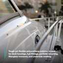 3M Marine Adhesive Sealant Fast Cure 5200 (06520) Permanent Bonding and Sealing for Boats and RVs Above and Below the Waterline Waterproof Repair, White, 10 fl oz Cartridge