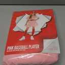 Morph - Pink Baseball Player Costume For Kids, Softball Halloween Costumes For Girls, Movie Character Costumes Toddler (10-12 Years)