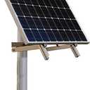 Renogy Solar Panel Side of Pole Mount for 50W/100W Solar Panel (Mount only) for Flat Surface Off-Grid Systems, and Panels Up to 100W