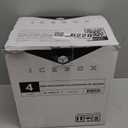 ICEBOX IBMF4SUN 4-Liter Fridge Cooler/ Warmer, Portable Holds, Compact for Skincare, Beverages and Food Refrigerator, Mini (4 L / 6-Can), Sun Yellow