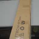 Twin Bed Frame with White Fabric Cover 14 Inch, Heavy Duty Metal Bed Frame Twin, No Box Spring Needed, Support Up to 2500 lbs, Easy Assembly, Noise Free, Black