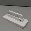 Command Folding Clothes Hanger, Holds up to 5 Hangers 7.5 lb, 1.5lbs per Rung, 1 Hook with 5 Rungs, 4 Strips, Closet Organizer, Home Organization (Large)