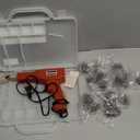 ATOLS Plastic Welder, 1000PCS Staples, Plastic Welding Kit, Hot Stapler Kit, Plastic Welder Gun Kit, Car Bumper Repair Kit, Plastic Repair Kit (Red-Corded)