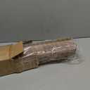No Drill Cordless Bamboo Roman Shades, 28" W × 48" H, Driftwood