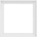PIXY CANVAS Floater Frame 14x14 for 3/4 (0.75) inch Deep Canvas Paintings/Canvas Prints/Wood Canvas Panels/Wall Art/Wall Decor/Home Decor/Artwork (White, 14 x 14 inch, Square)