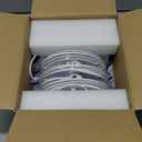 Ensenior 6 Pack 6 Inch LED Recessed Light, Dimmable, 2700K-5000K 5CCT, 1200LM High Brightness, 12W 120V, Damp Rated, ERL-12X-ETL, Ultra-Thin Canless Wafer Ceiling Light - ETL & FCC & IC (2700/3000/3500/4000/5000k - 5cct White)