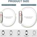 Original Stainless Steel Mesh Loop Compatible with Apple Watch 38mm 40mm 41mm 42mm 44mm 45mm 46mm 49mm Women Men, Magnetic Clasp Replacement for iWatch Bands Series 11 10 9 8 7 6 5 4 Ultra SE 3 2 1