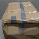 VILLAGE GIFT IMPORTERS Nativity Creche Stable | 11" Tall and 18.25" Wide | Realistic Moss Roof and Floor | Beautiful Texture Work | Ladder, Pots, and Window | Made in Italy