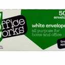 Office Works White Envelopes 50 PCS