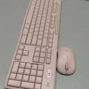 Logitech MK270 Full Size Wireless Keyboard and Mouse Combo - Rose