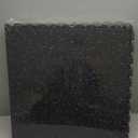 PRAISUN 0.6" Thicker Rubber Top Gym Flooring for Home Gym, 24 Pcs 96 Sq Ft Workout Mats, Exercise Mat, Interlocking Rubber Floor Mats with High Density EVA Foam for Garage, 24 x 24in, Black/Grey