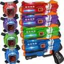 Laser Tag Guns Set of 4 Laser Tag Guns with Digital LED Score Display Vests,Gifts for Teens and Adults Boys & Girls,Adults and Family Fun,Gift for Kids Ages 8 9 10 11 12+Year Old Boy, Small