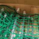 Temporary Fence with Posts, 3x50 Animal Barrier Dog Portable Fencing with Fiberglass Stake Windbreak Rope, Safety Snow Plastic Netting Roll for Garden, Chickens, Backyard Outdoor Protect