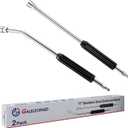 Pressure Washer Extension Wand, Short Pressure Washer Wand Replacement, Power Washer Wand Extension for Car Wash, Curved Angled and Straight Wand Replacement, 1/4" Quick Connect, 2 Pack