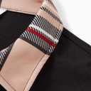 PATPAT Family Matching Outfits Mommy and Me Dresses Matching Set Long Sleeve Plaid Midi Dress and Casual Button Down Shirts (Black, XL)