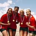 3 x ArtCreativity Gold Medals for Awards, Set of 12 Metal Medal with Neck Ribbons, Olympic Style Winner Award for Sports, Tournaments for Kids and Adults, Competitions, Prizes, Birthday Party Favors