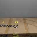 Walking Treadmill Pad with 0-5% Incline, 2.5HP Compact Under Desk Treadmill for Home Office, Quiet Small Walking Mat with App Sync, Remote Control, LED Display (Yellow Runway)