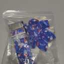 Unique style paws Independence Day Flag Dog Collar, Best for Small Medium Large Boys Girls Dogs (XL, ice flag flower)