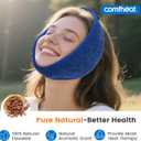 Face Heating Pad for TMJ Pain Relief, Moist Heat Microwave Heated Wrap for Jaw, Wisdom Teeth Recovery, Reducing Symptoms of Jaw Clicking, Relaxing Face Muscles, Oral Facial Surgery