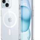 ESR for iPhone 15 Case, Compatible with MagSafe, Shockproof Military-Grade Protection, Scratch-Resistant Back, Magnetic Phone Case for iPhone 15, Classic Hybrid Case, Clear