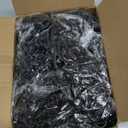 Black Hanging Flowers Faux Hanging Plants Black Artificial Hanging Plant Fake Greenery Faux UV Resistant Hanging Vines Plant for Indoor Outdoor Wedding Halloween Party Fall Wall Room Door Decor